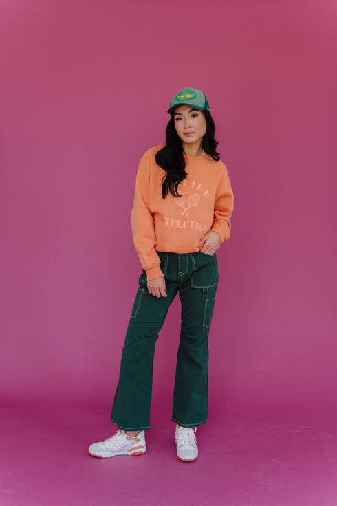 Mali-boo Babe Pullover// Peach